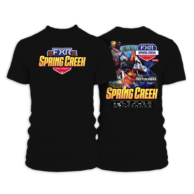 2024 MX Spring Creek Adult Main Event T-shirts