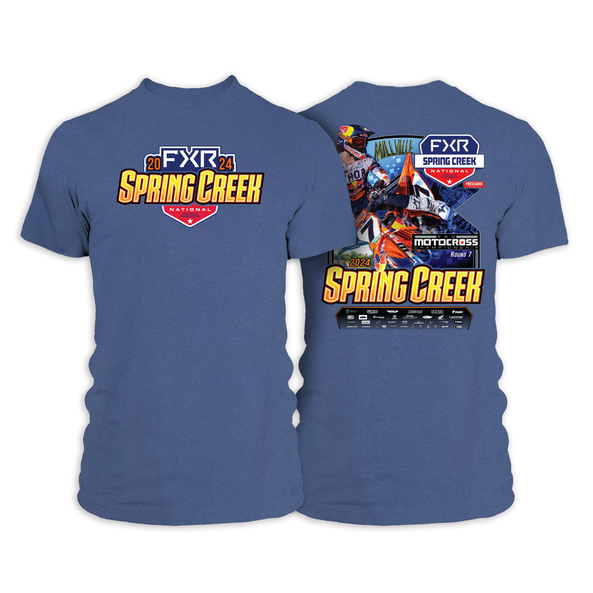 2024 MX Spring Creek Adult Main Event T-shirts