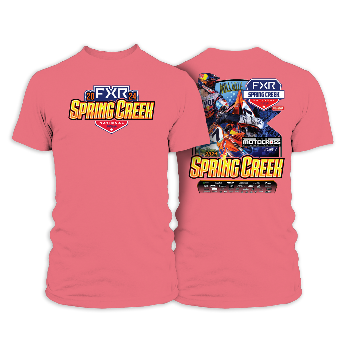 2024 MX Spring Creek Adult Main Event T-shirts