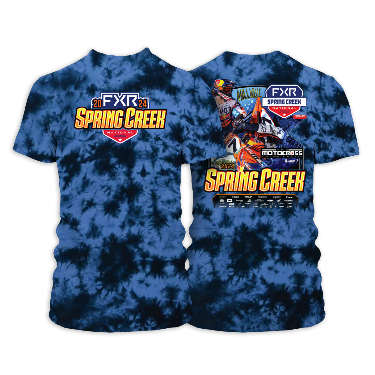 2024 MX Spring Creek Adult Main Event T-shirts