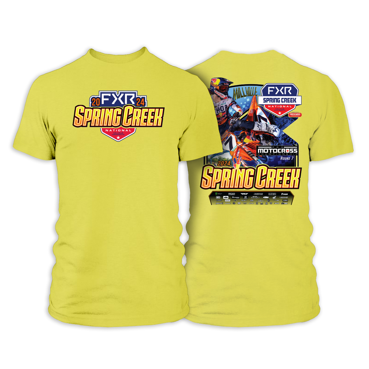 2024 MX Spring Creek Adult Main Event T-shirts