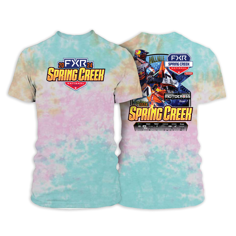 2024 MX Spring Creek Adult Main Event T-shirts