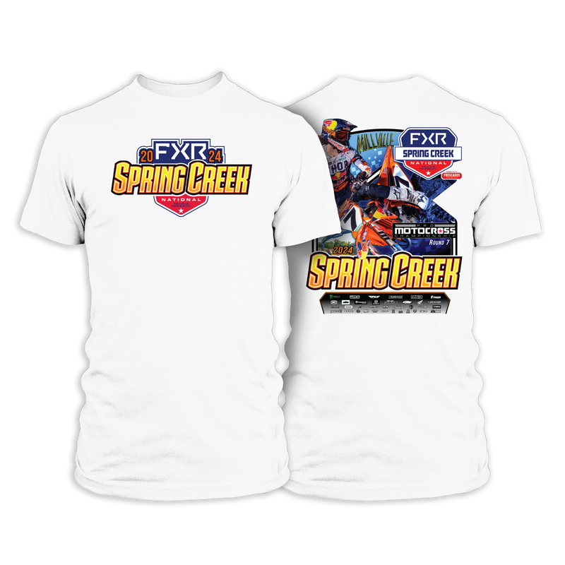 2024 MX Spring Creek Adult Main Event T-shirts