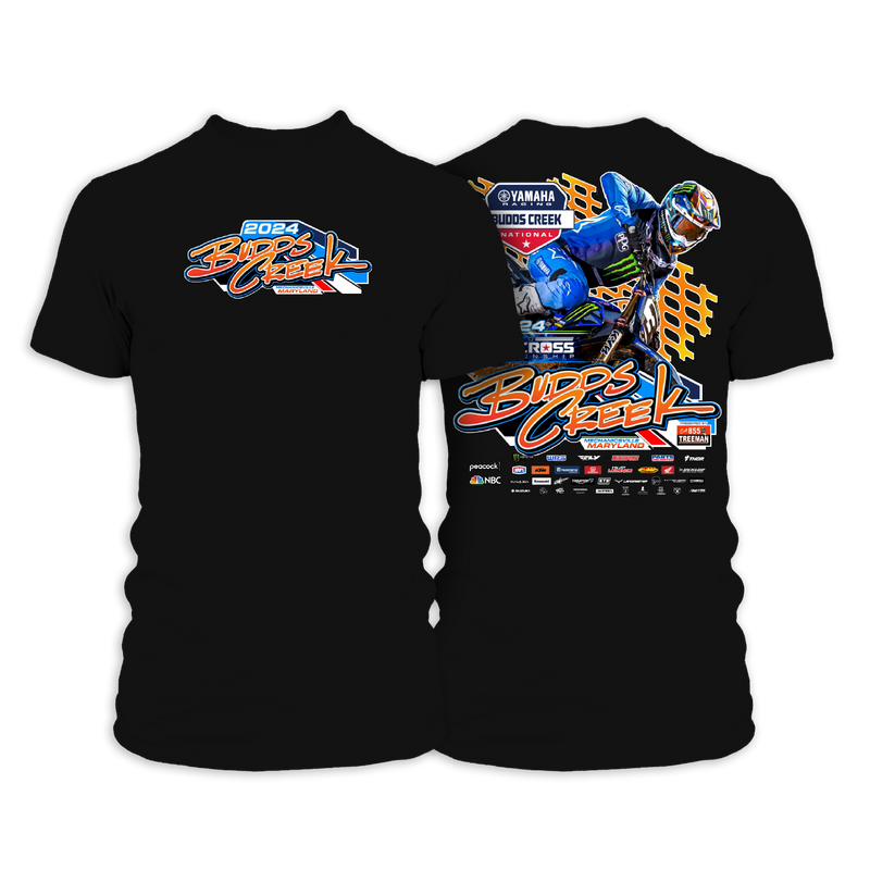 2024 MX Budds Creek Adult Main Event T-Shirts