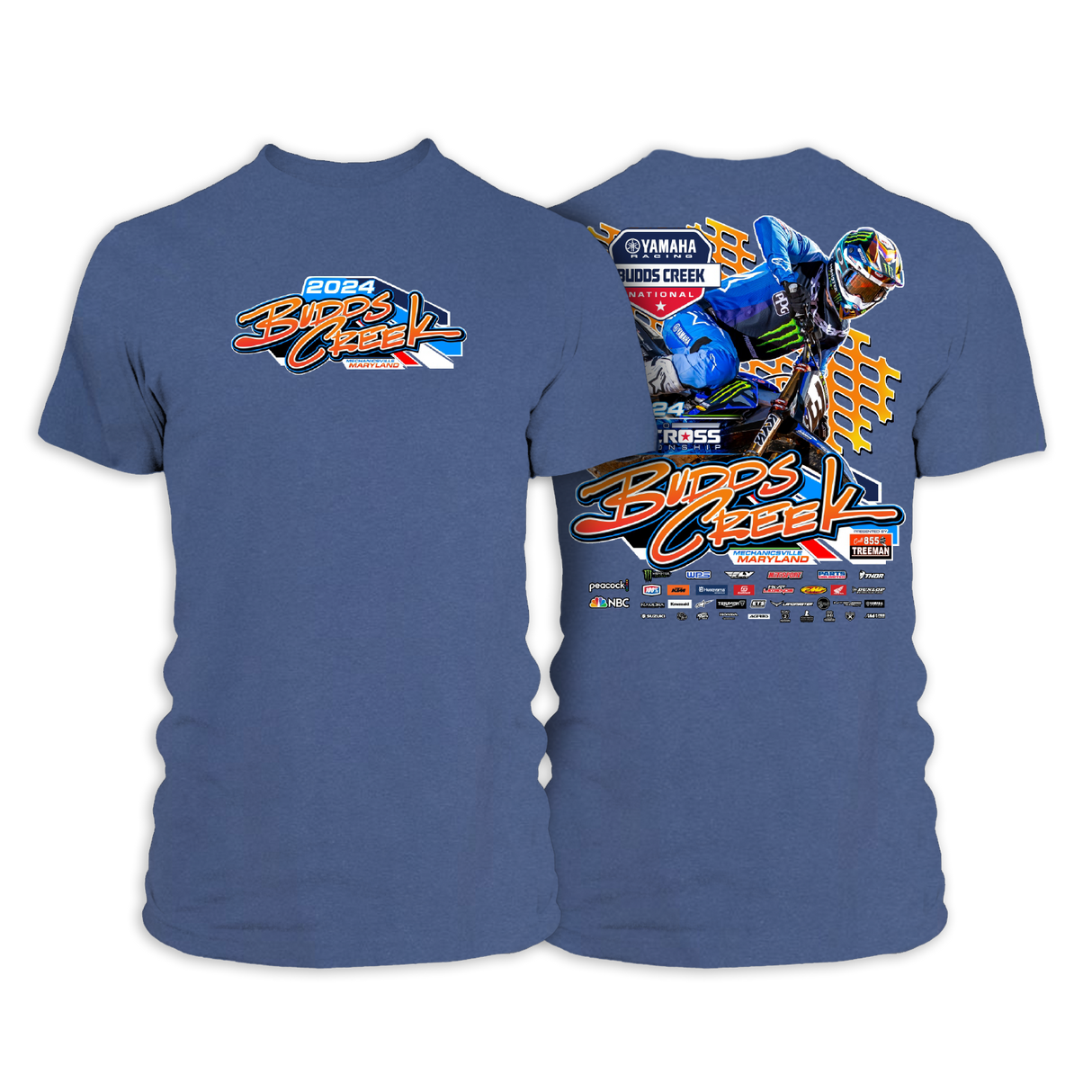 2024 MX Budds Creek Adult Main Event T-Shirts