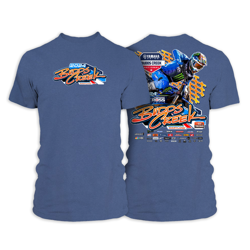 2024 MX Budds Creek Adult Main Event T-Shirts