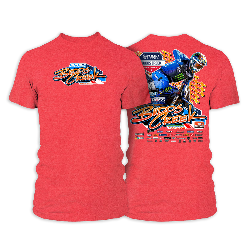 2024 MX Budds Creek Adult Main Event T-Shirts