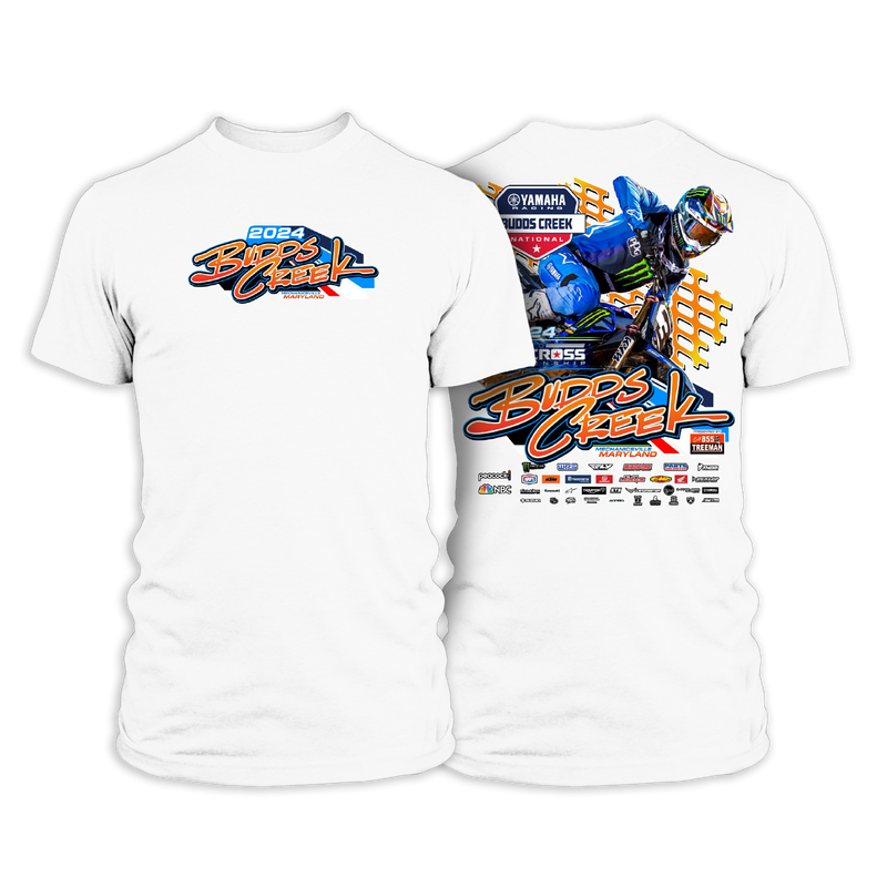 2024 MX Budds Creek Adult Main Event T-Shirts