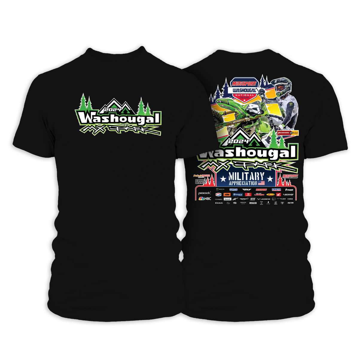 2024 MX Washougal Adult Main Event T-shirts