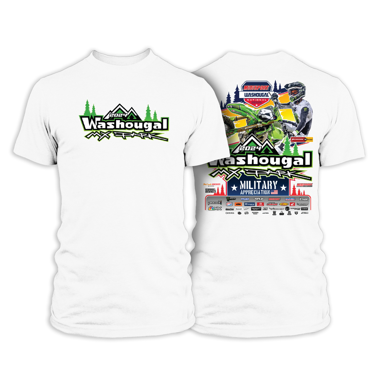 2024 MX Washougal Adult Main Event T-shirts