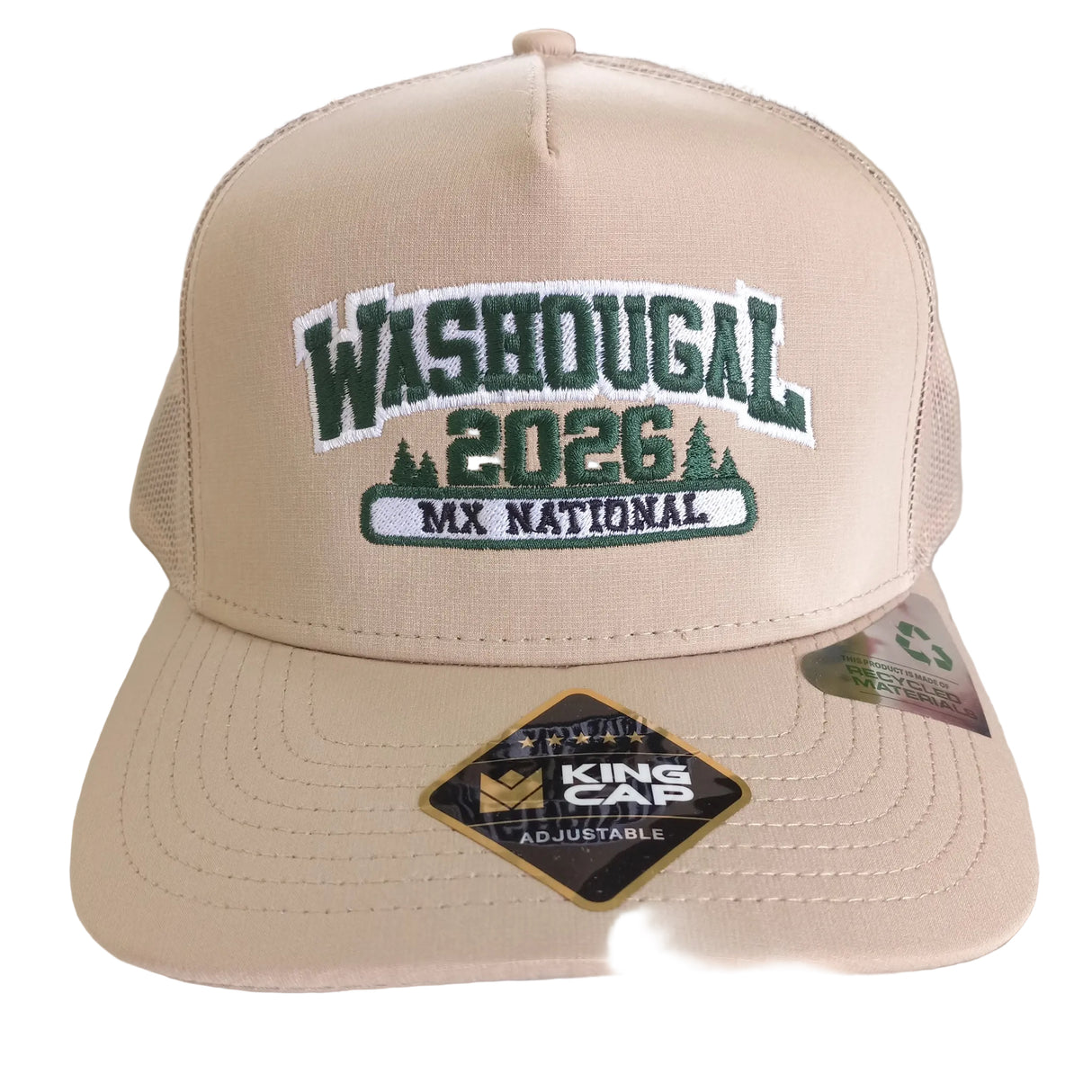 26 MX Washougal Khaki Trucker Hat