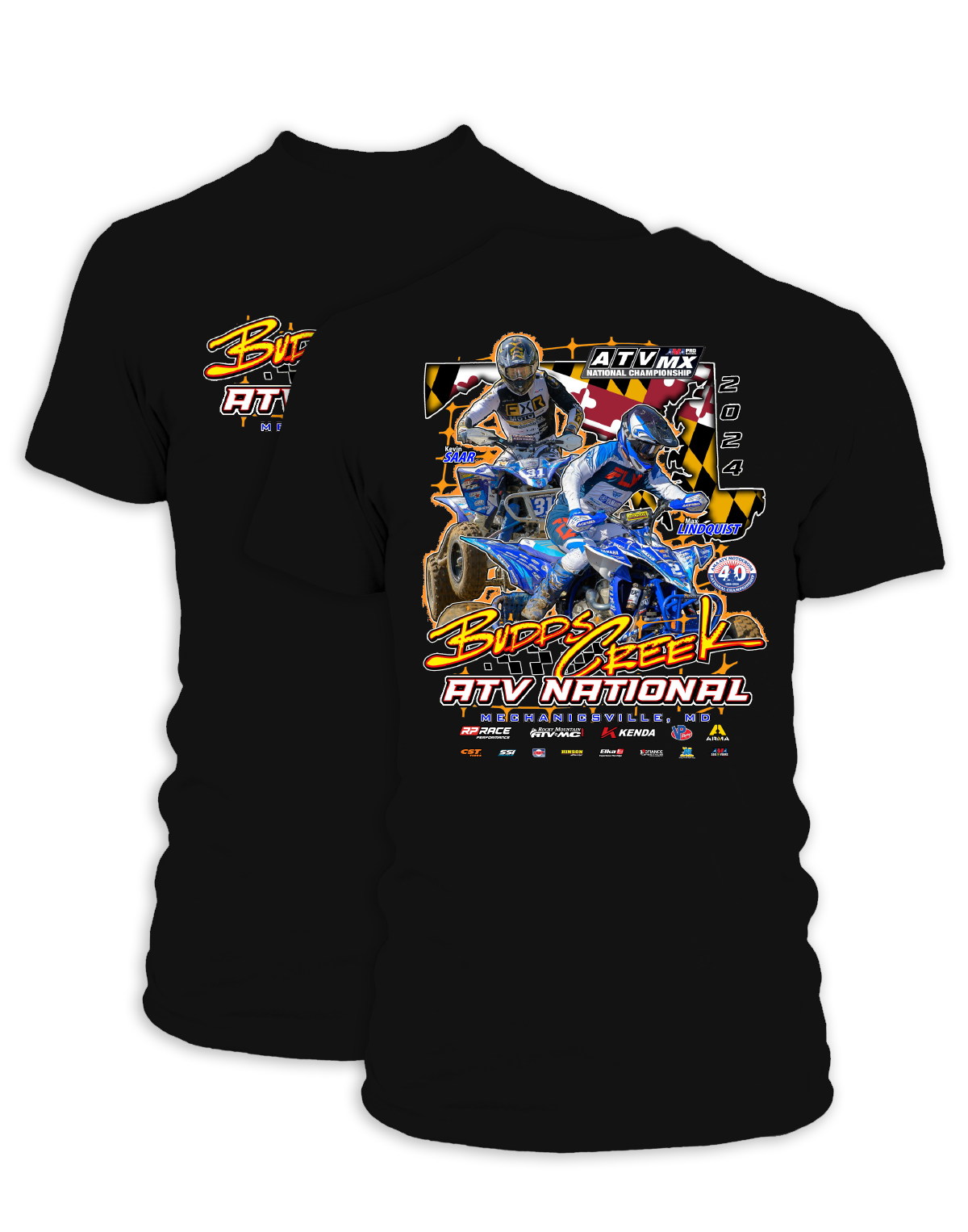 2024 ATVMX Budds Creek Adult Event T-Shirts