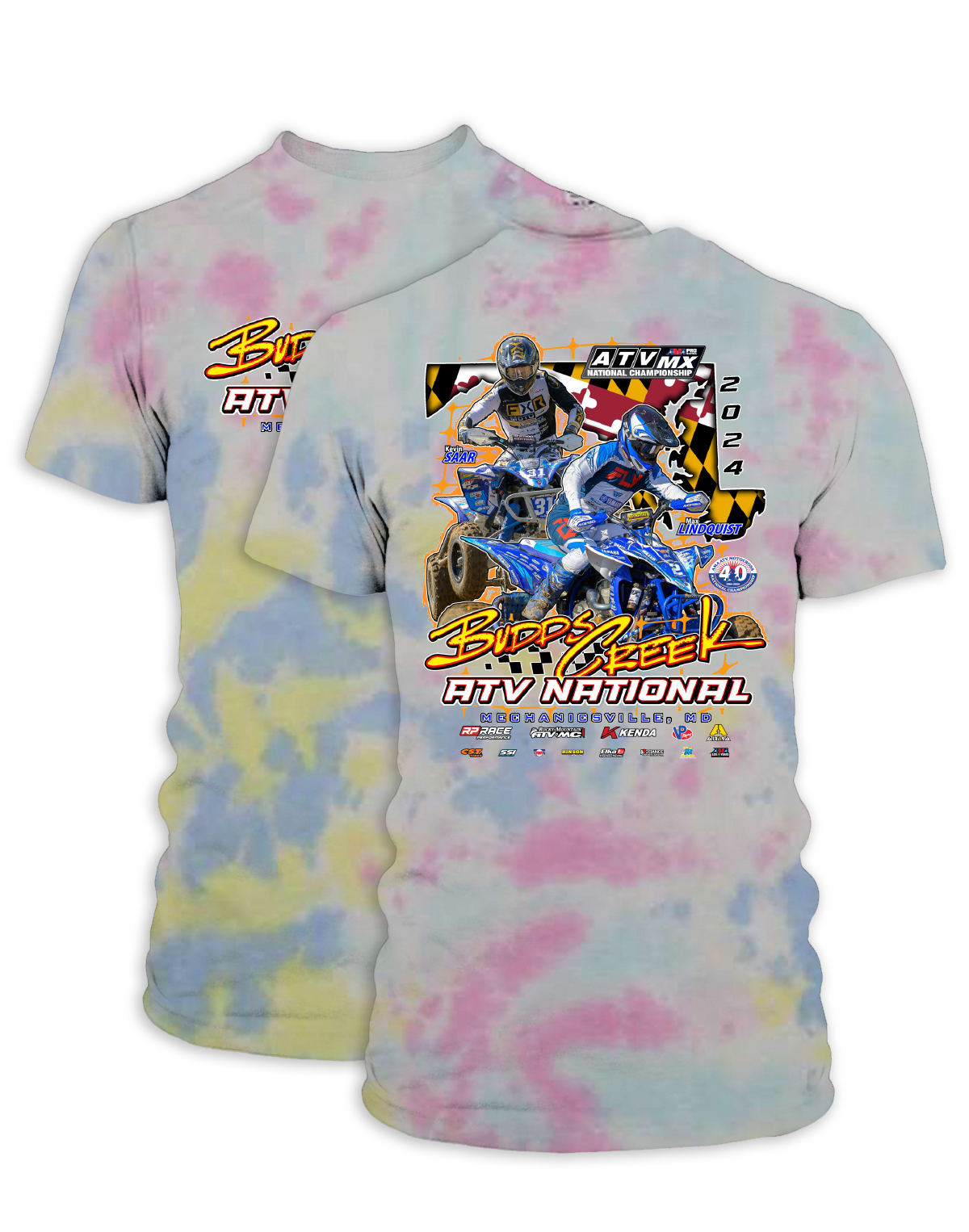 2024 ATVMX Budds Creek Adult Event T-Shirts