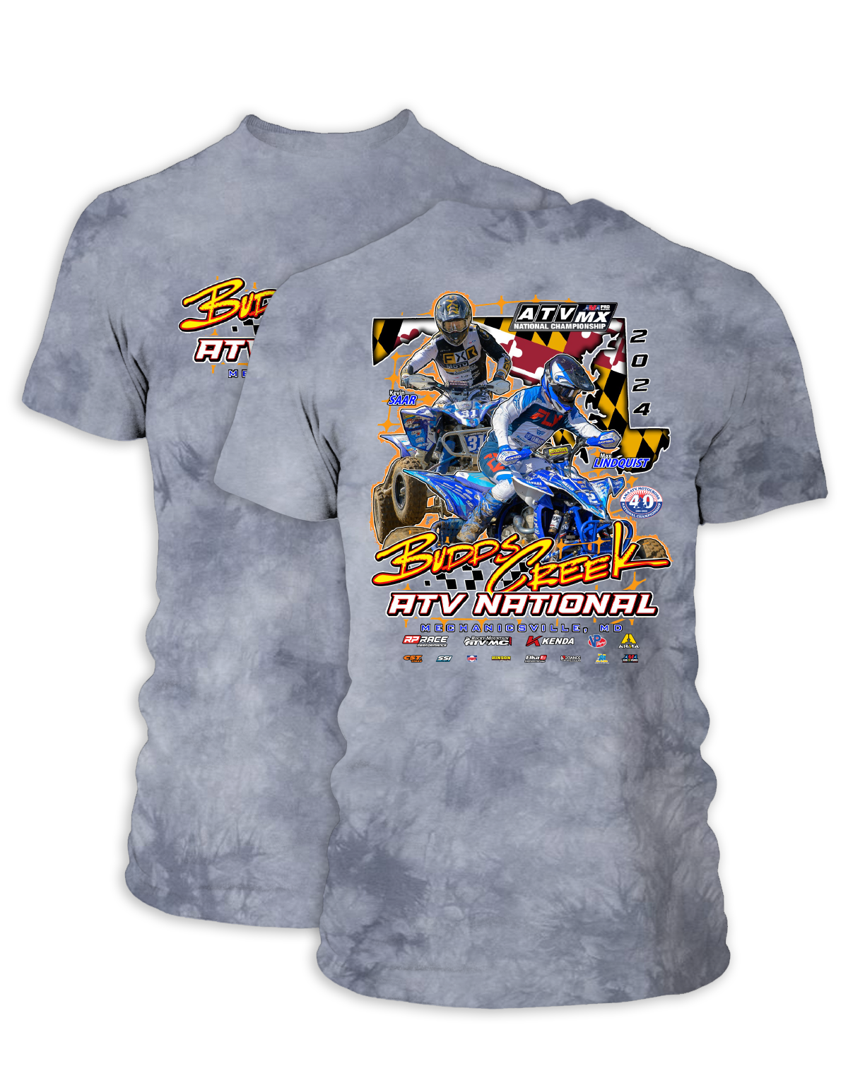 2024 ATVMX Budds Creek Adult Event T-Shirts