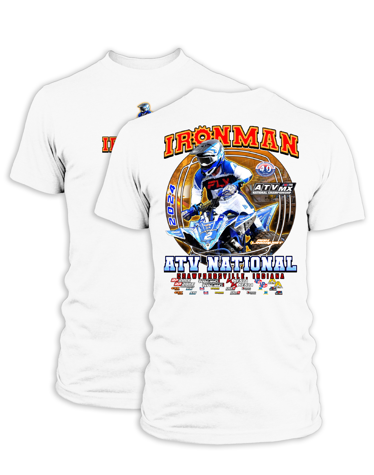 2024 ATVMX Ironman Adult Event T-Shirts