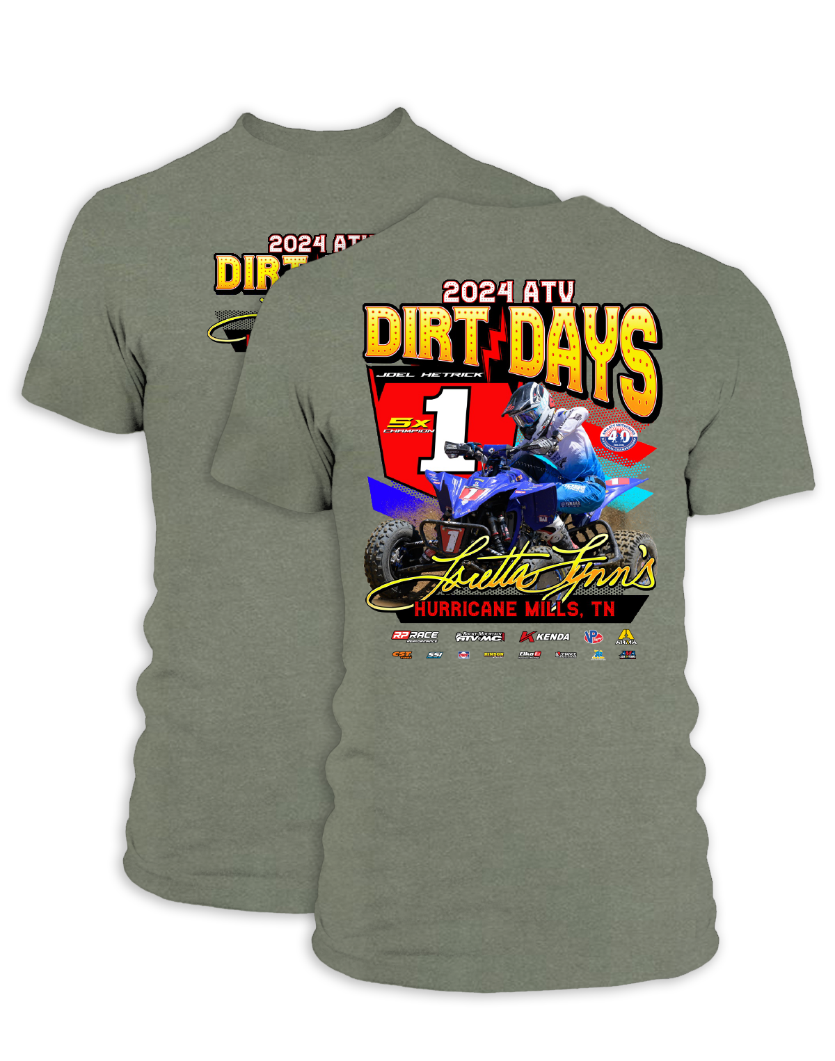 2024 ATVMX Loretta Lynn's Adult Event T-Shirts