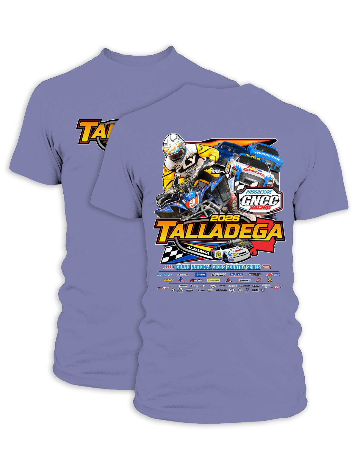 26 GNCC Talladega Event Tee ATV