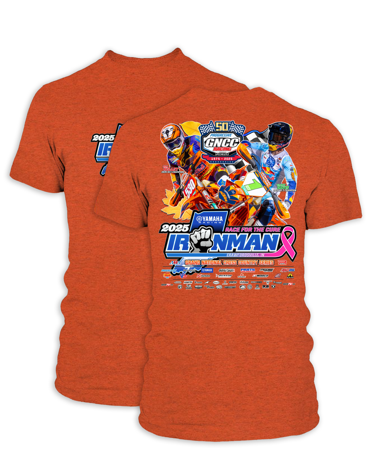 25 GNCC Ironman Event Tee Bike