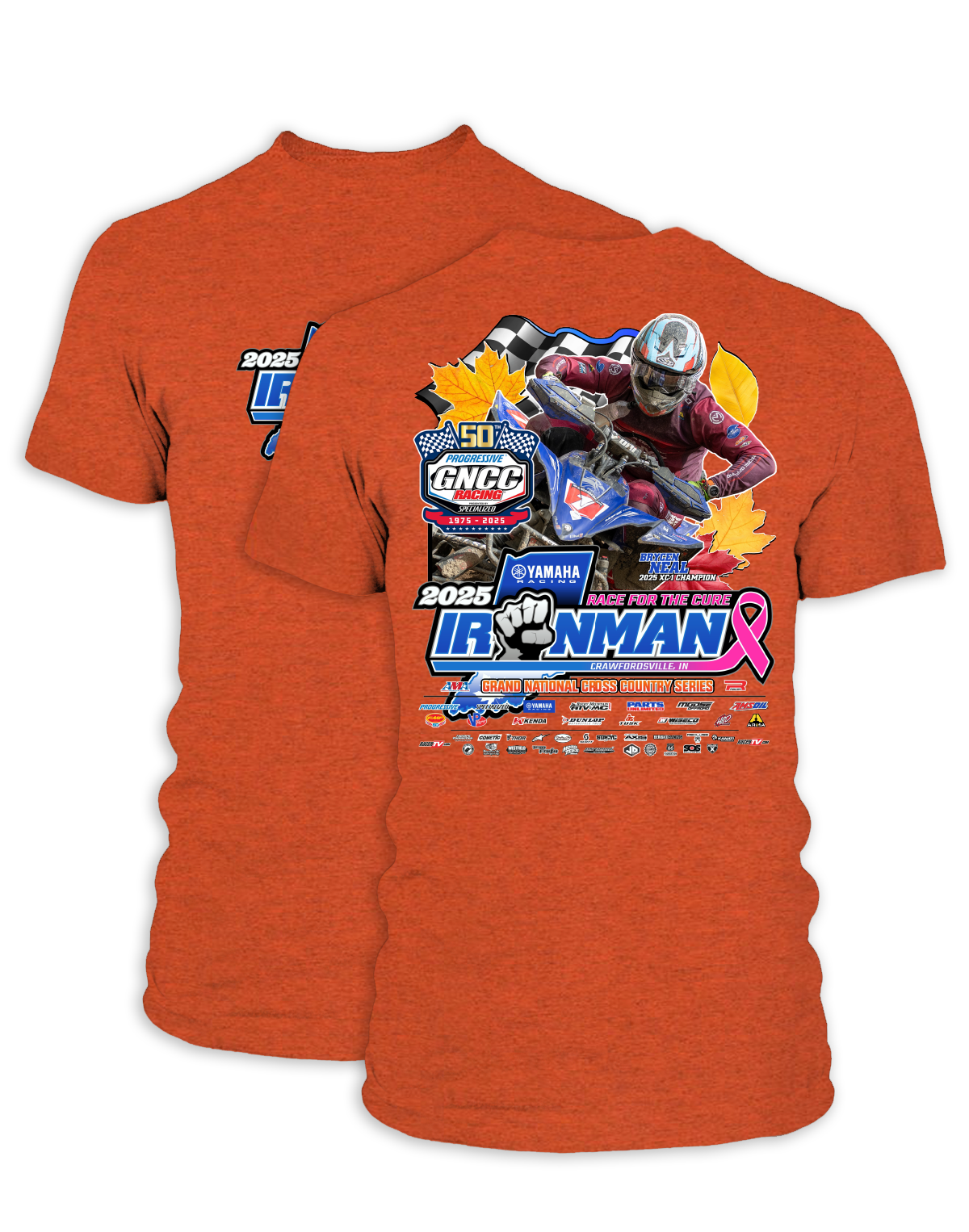 25 GNCC Ironman Event Tee ATV