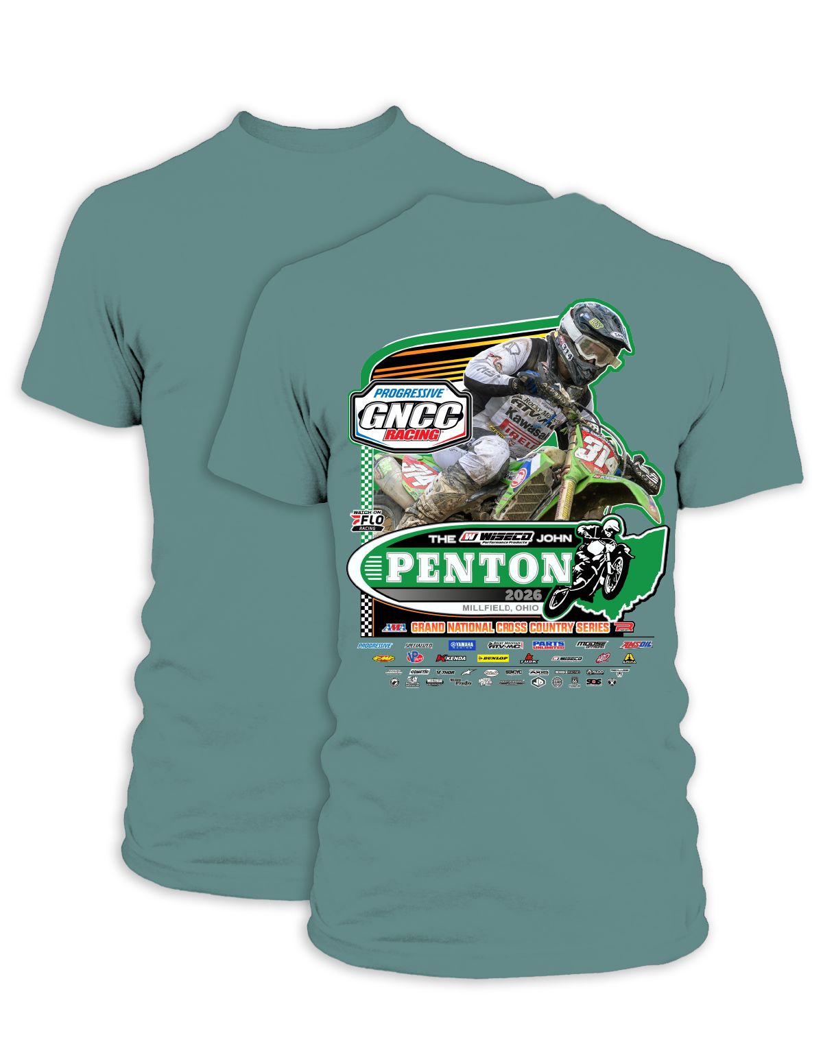 26 GNCC John Penton Event Tee Bike
