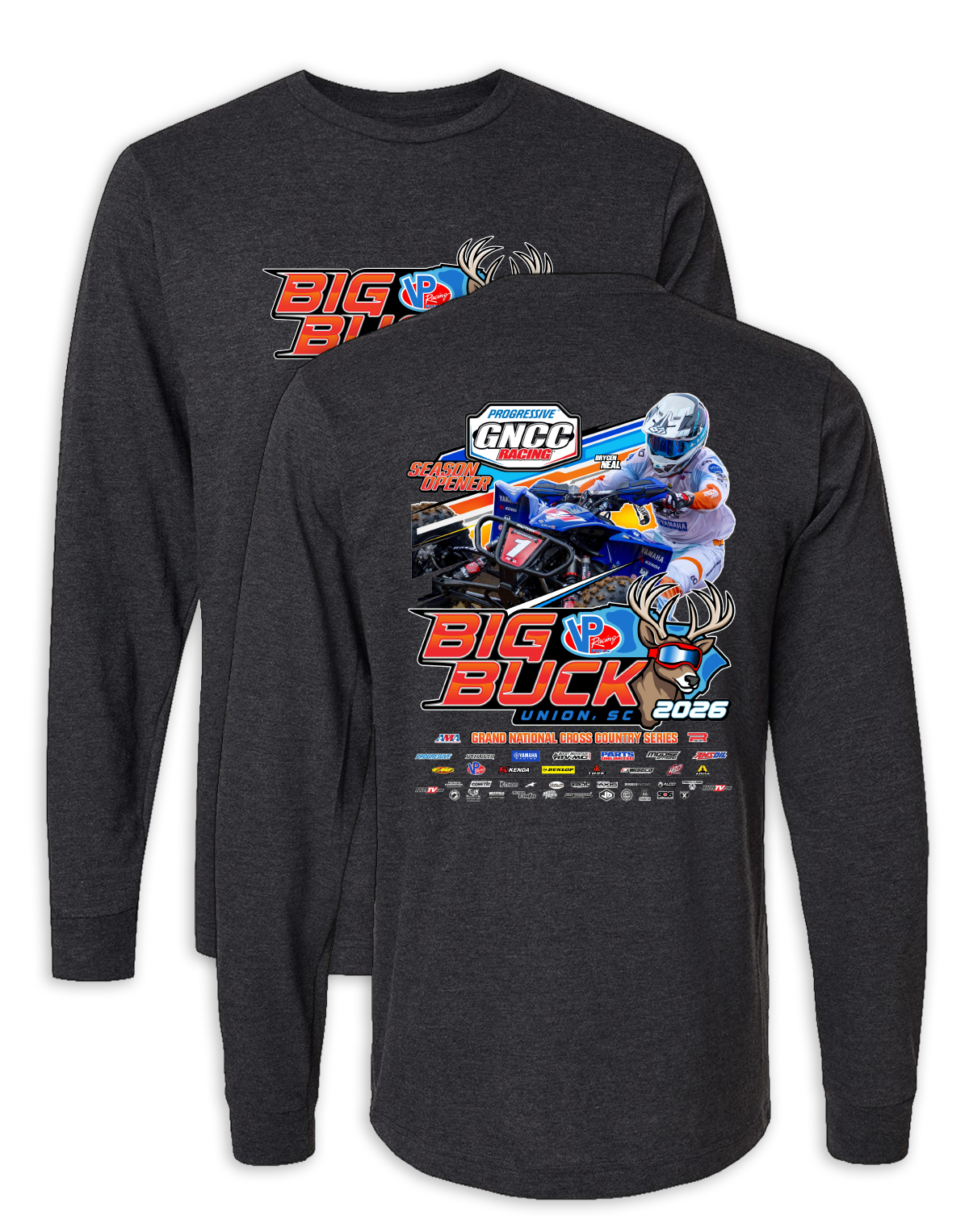 26 GNCC Big Buck Event Tee ATV
