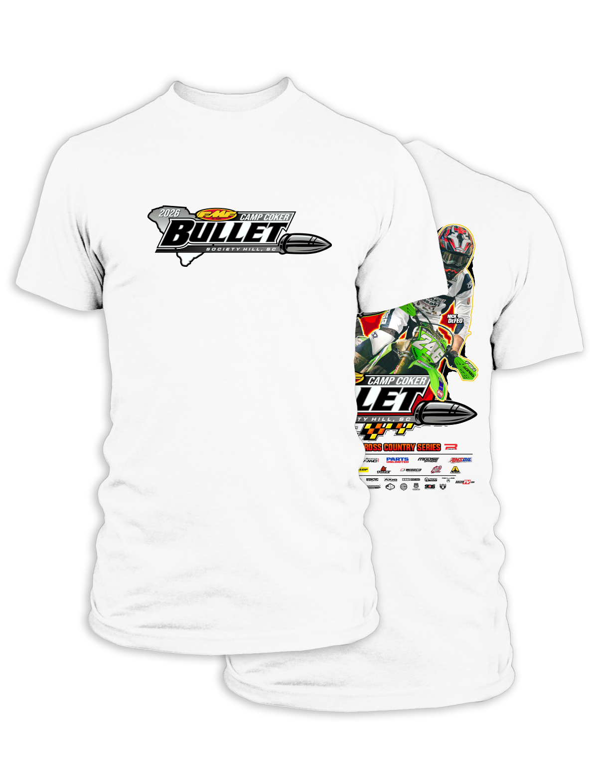 26 GNCC Camp Coker Event Tee Bike