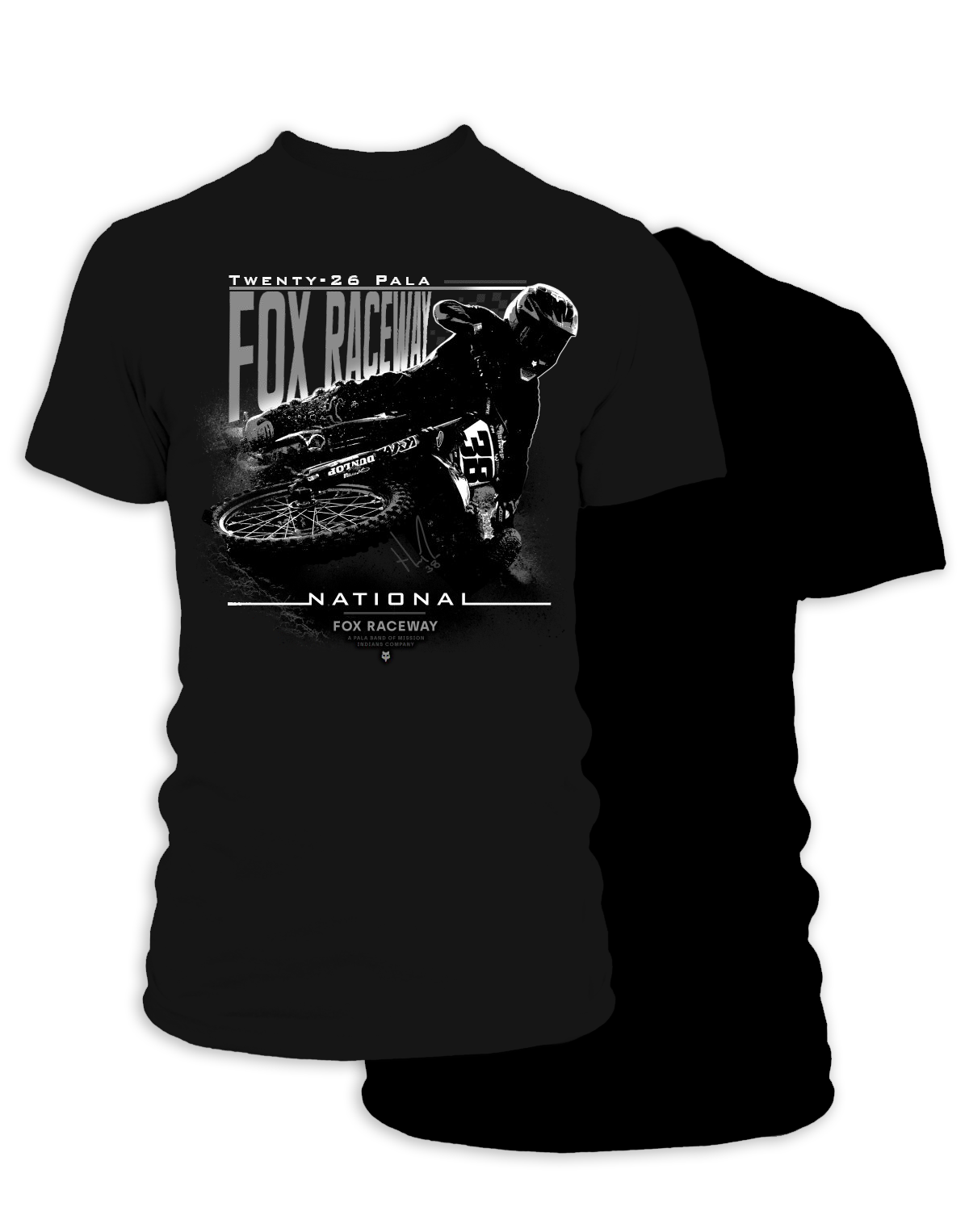 26 MX Pala Shadow Adult T-Shirt