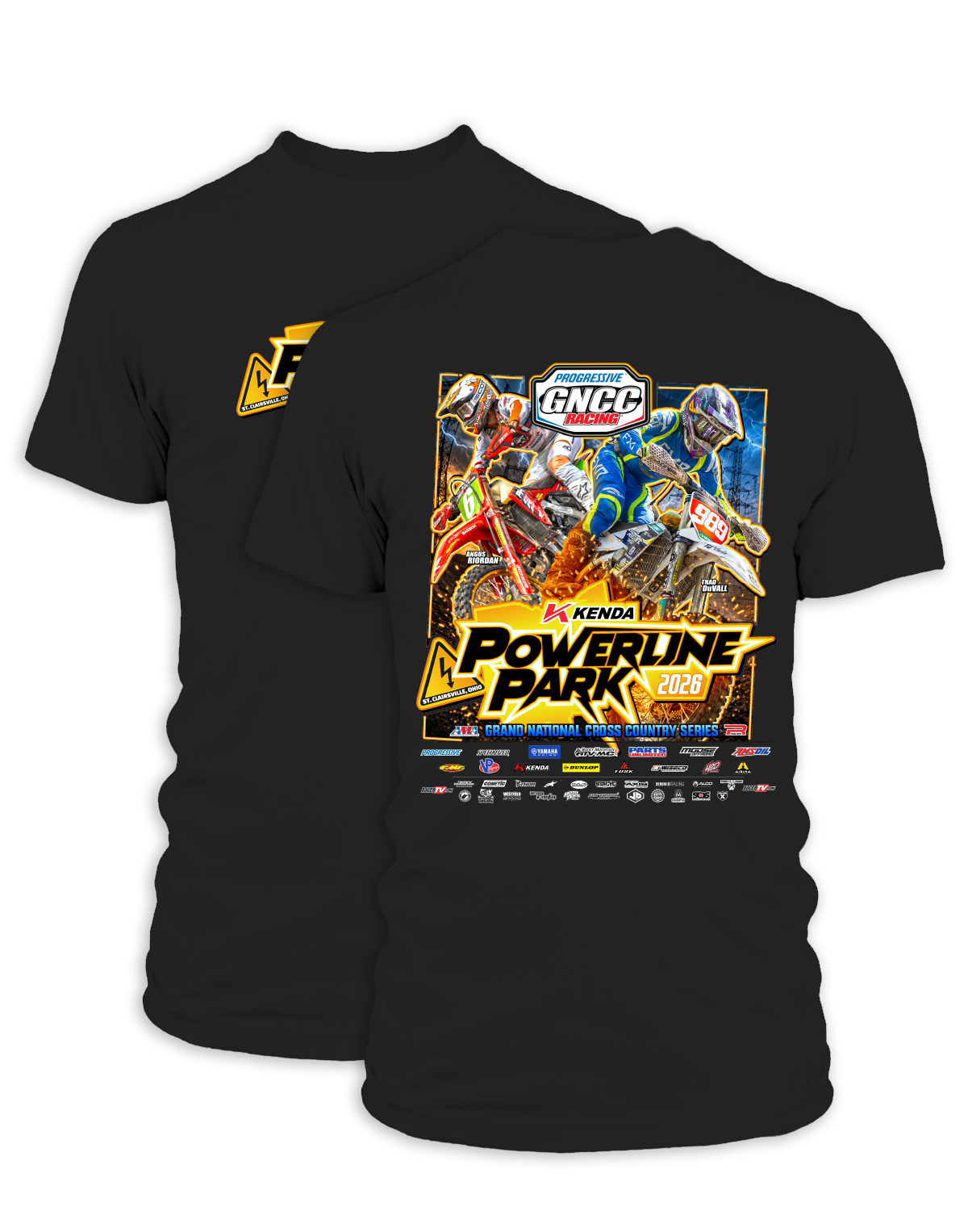 26 GNCC Powerline Park Event Tee Bike