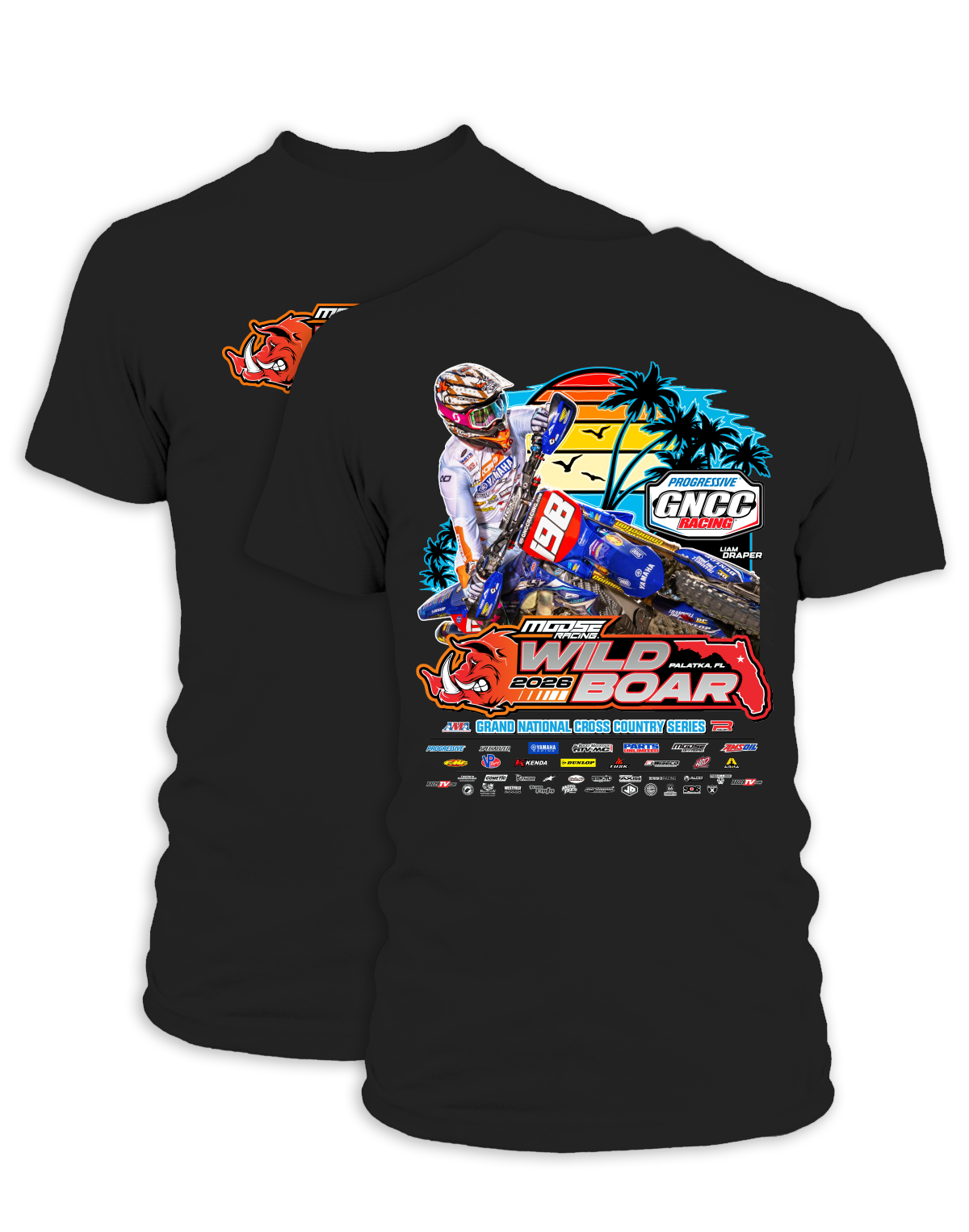 26 GNCC Wild Boar Event Tee Bike