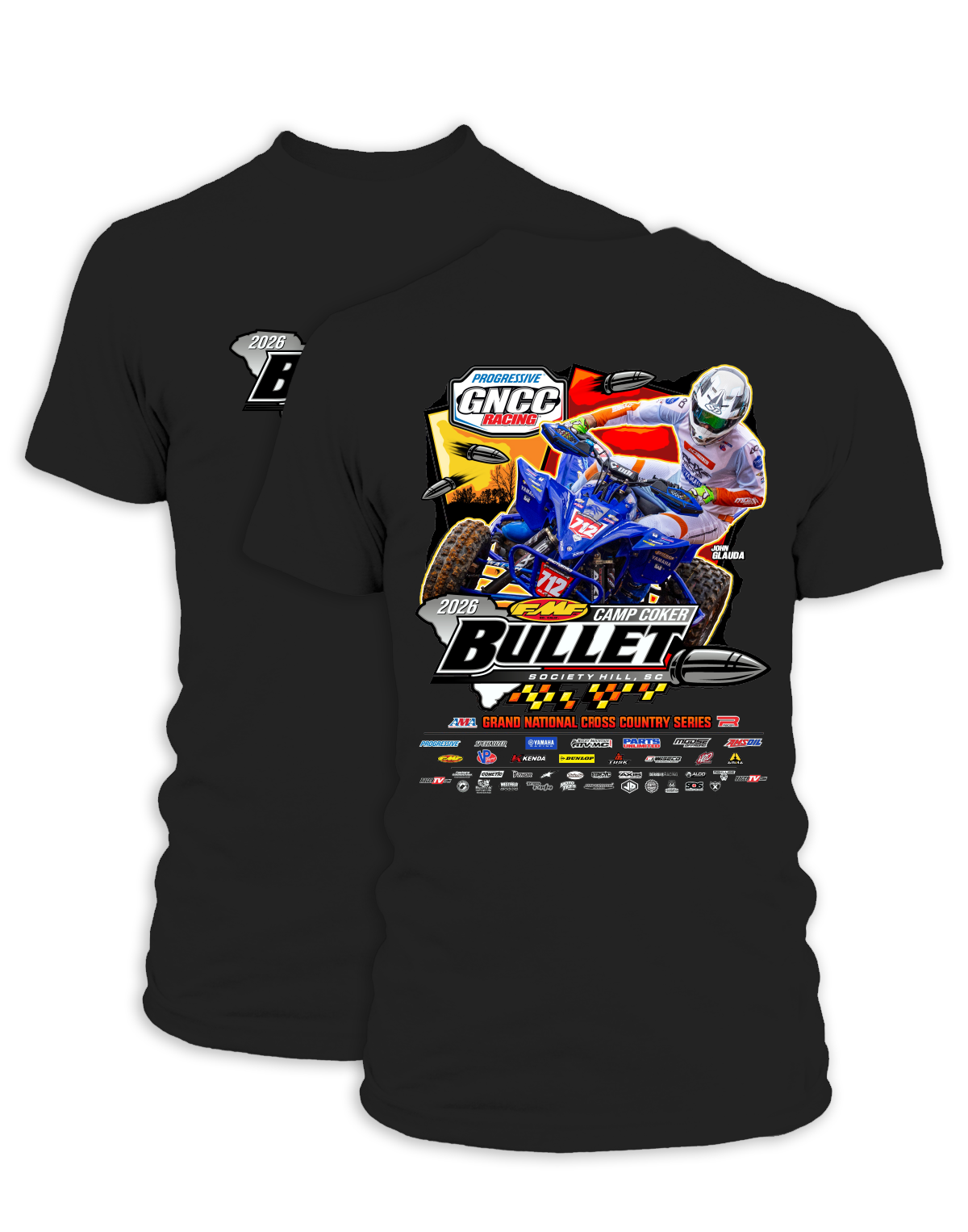 26 GNCC Camp Coker Event Tee ATV