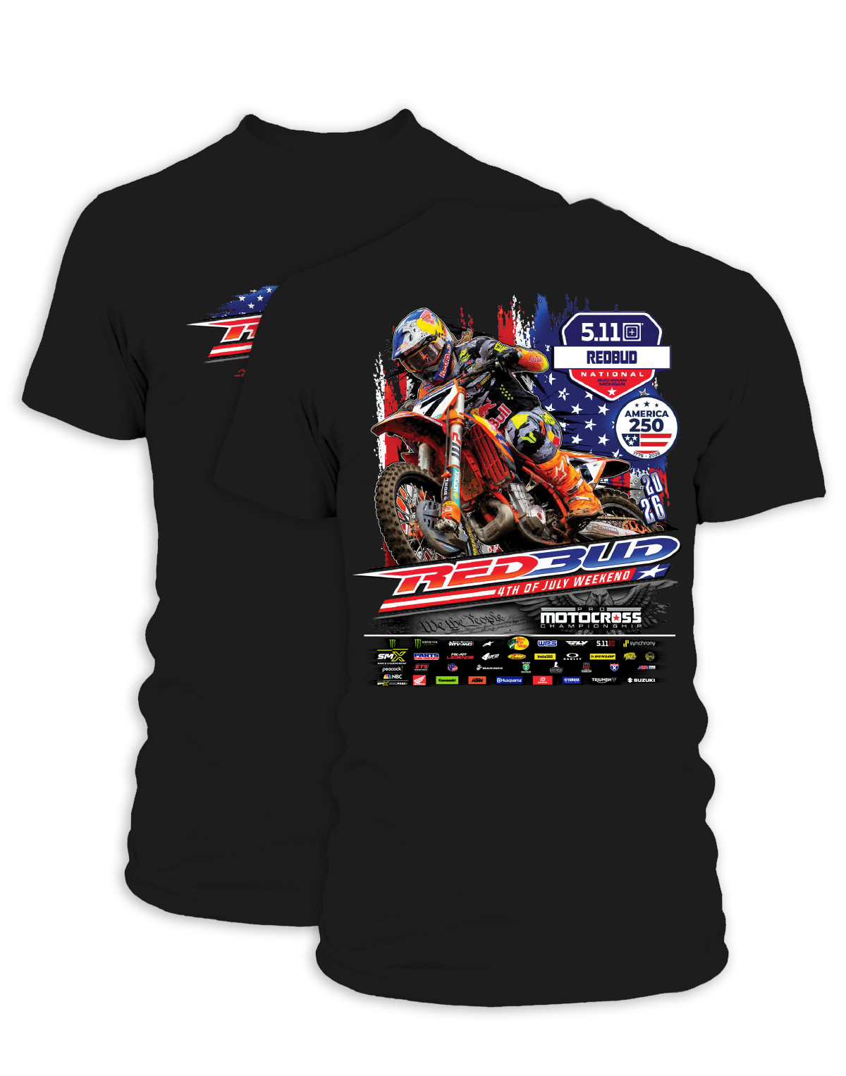 26 MX Redbud Event T-Shirt Adult