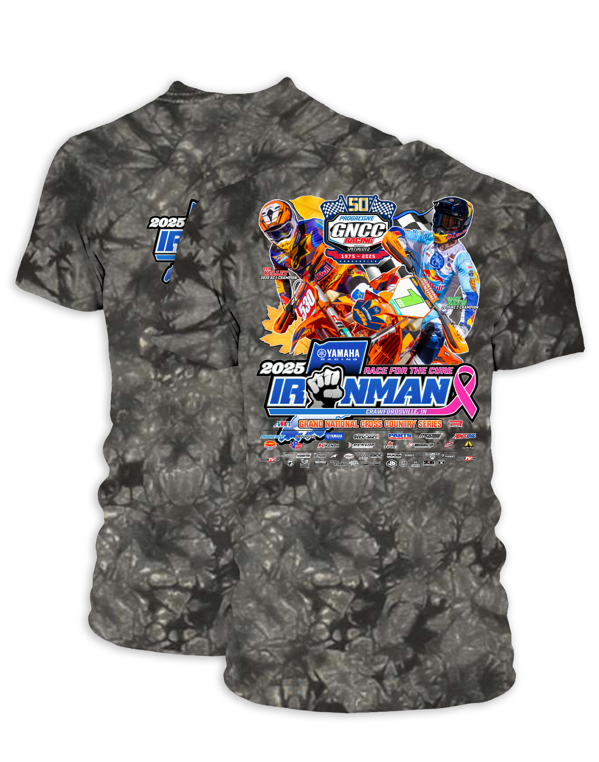 25 GNCC Ironman Event Tee Bike