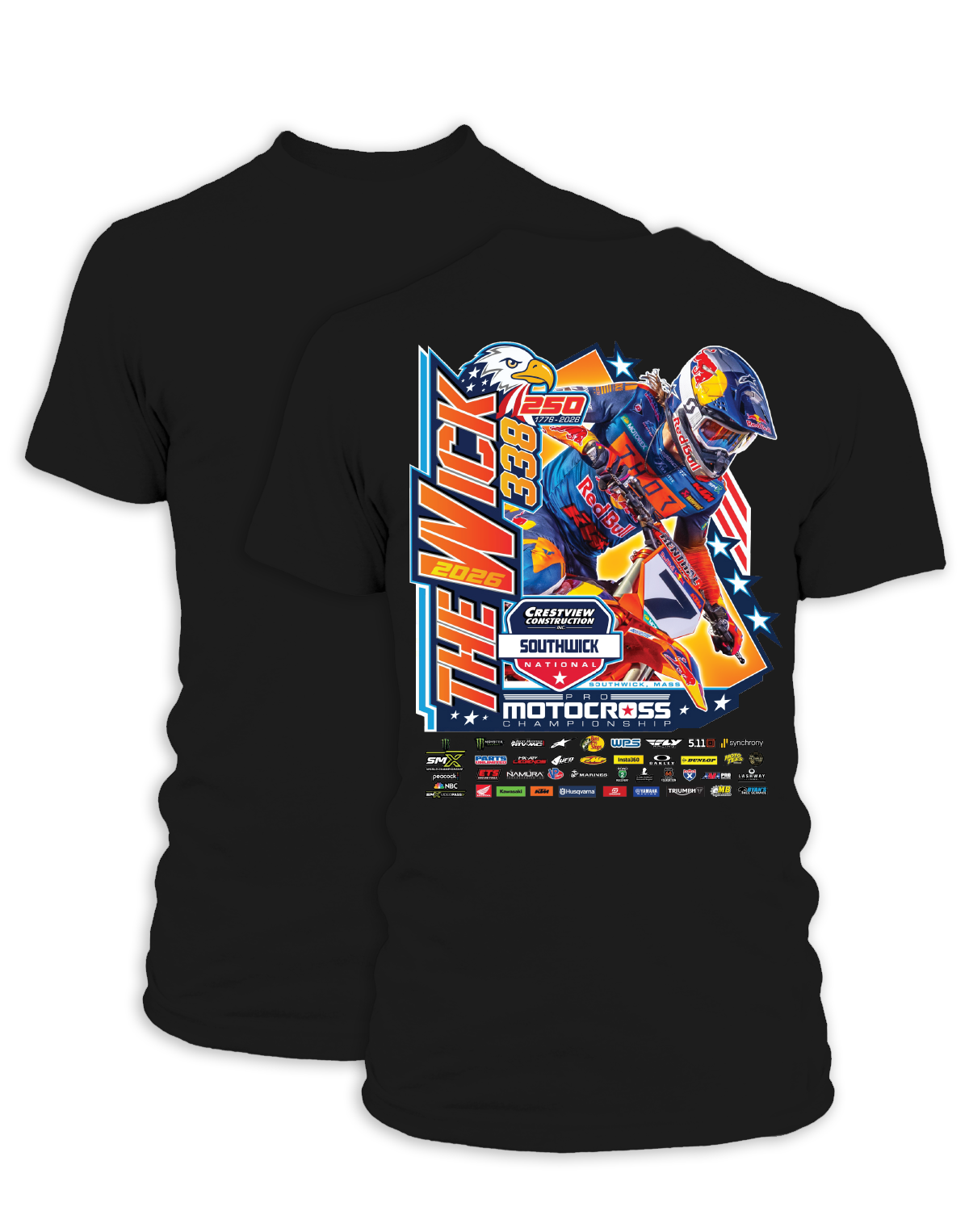 26 MX Southwick Event T-Shirt Adult