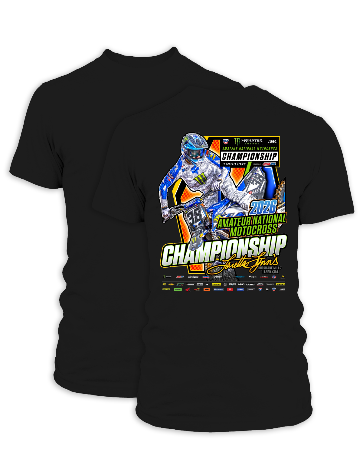 26 Loretta Lynns Amateur Main Adult Event T-Shirt