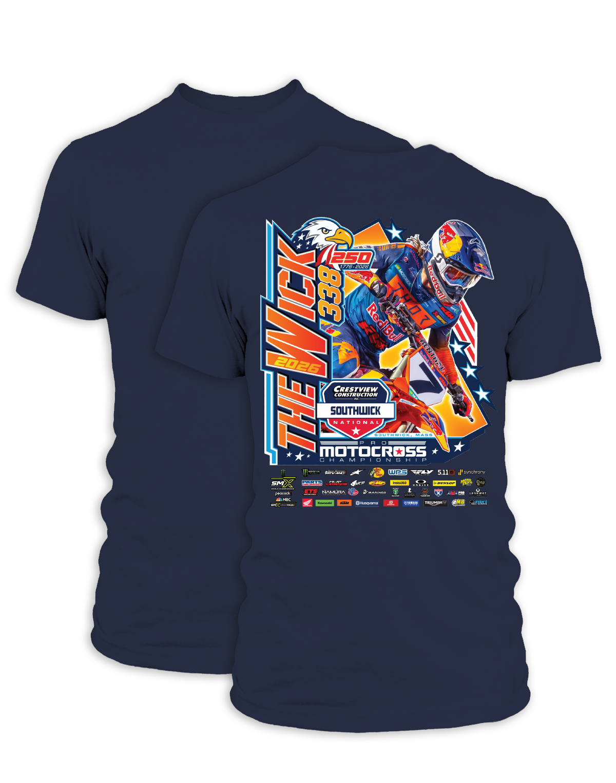 26 MX Southwick Event T-Shirt Adult