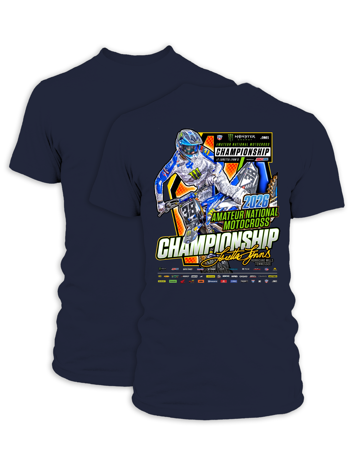 26 Loretta Lynns Amateur Main Adult Event T-Shirt