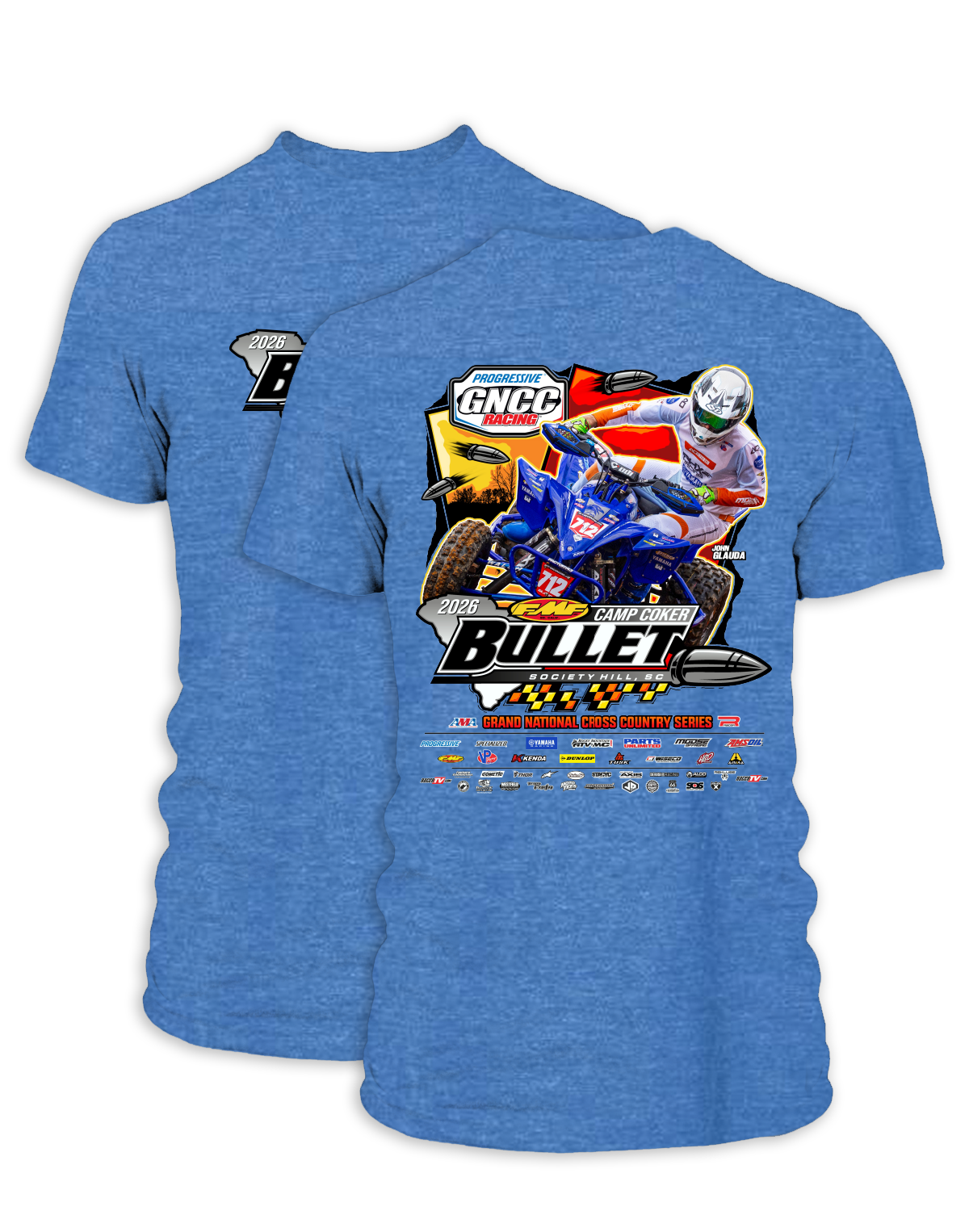 26 GNCC Camp Coker Event Tee ATV