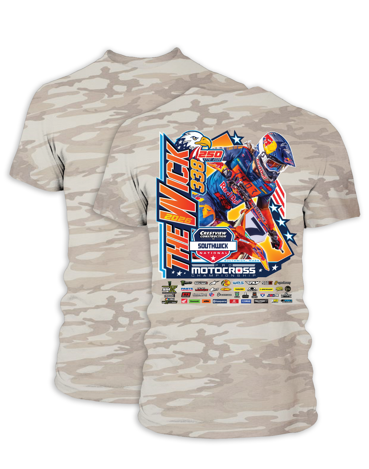 26 MX Southwick Event T-Shirt Adult