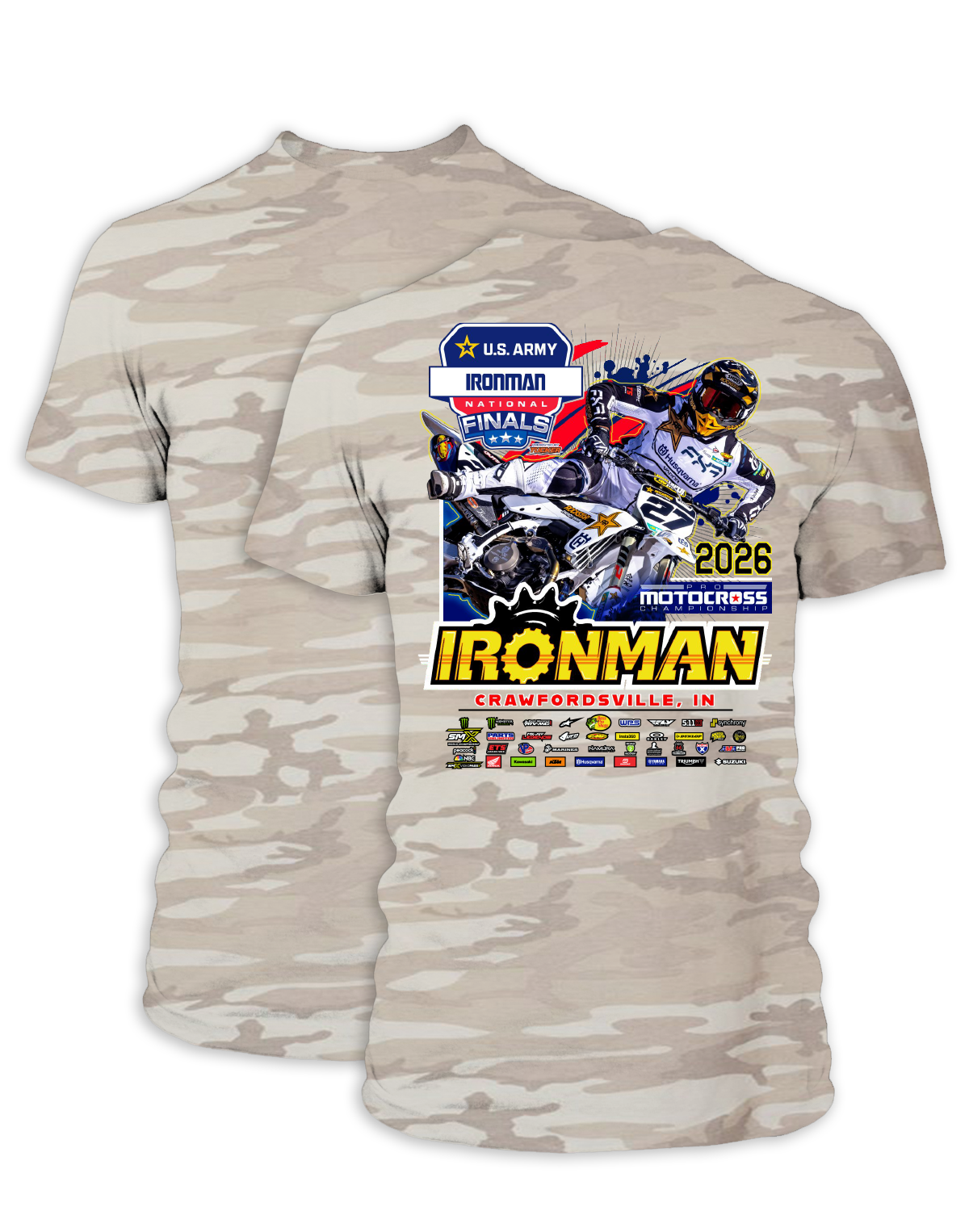 26 MX Ironman Main Adult Event T-Shirt