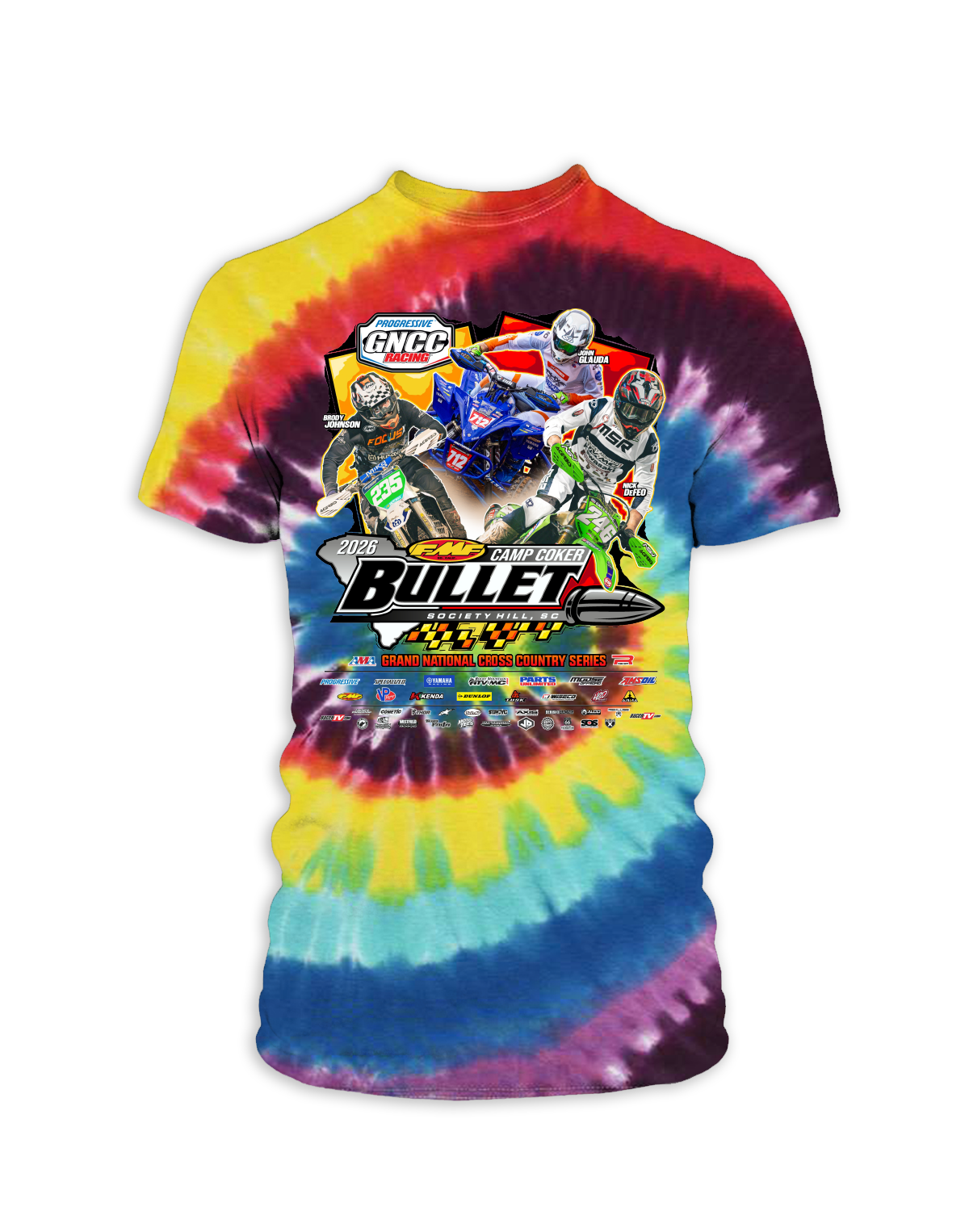 26 GNCC Camp Coker Youth Event Tee