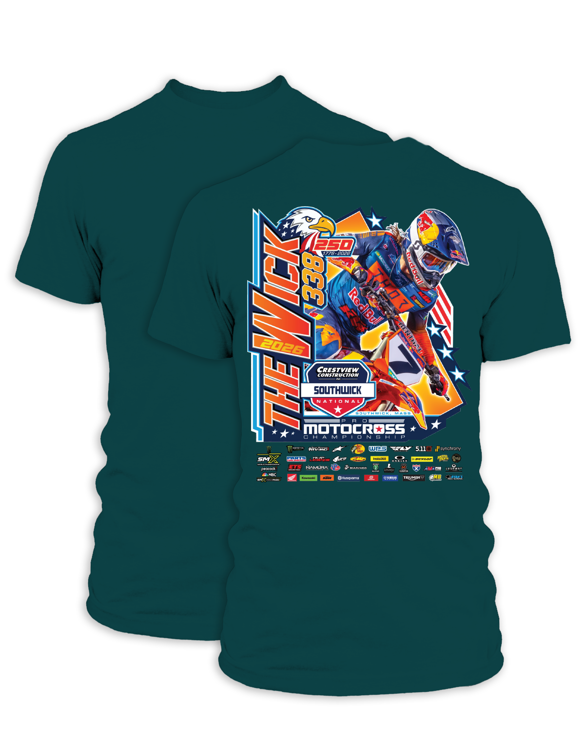 26 MX Southwick Event T-Shirt Adult