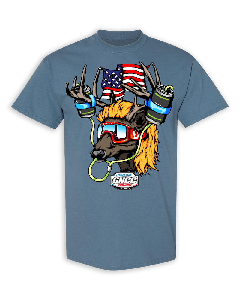 GNCC Series Deer Head T-Shirt