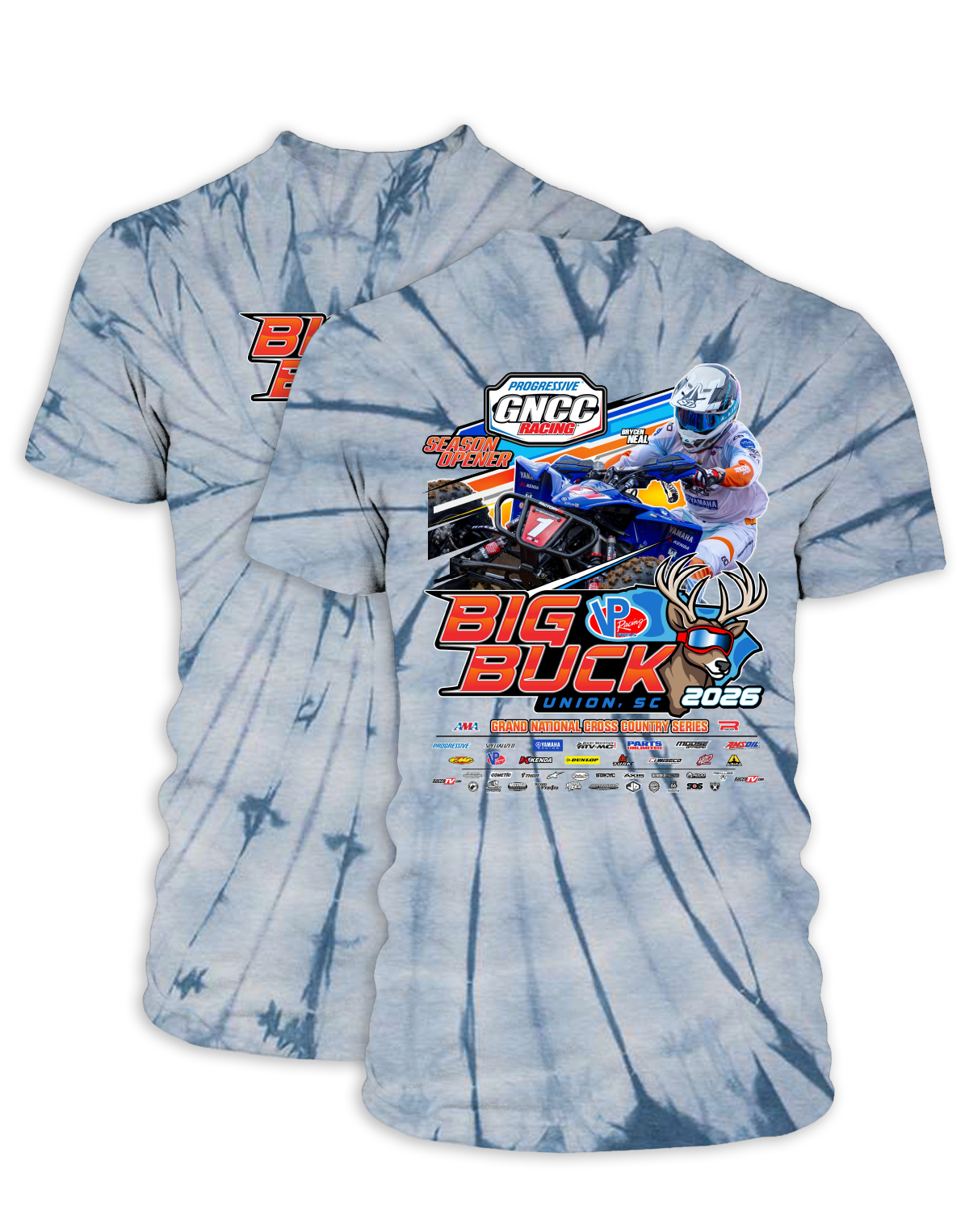 26 GNCC Big Buck Event Tee ATV