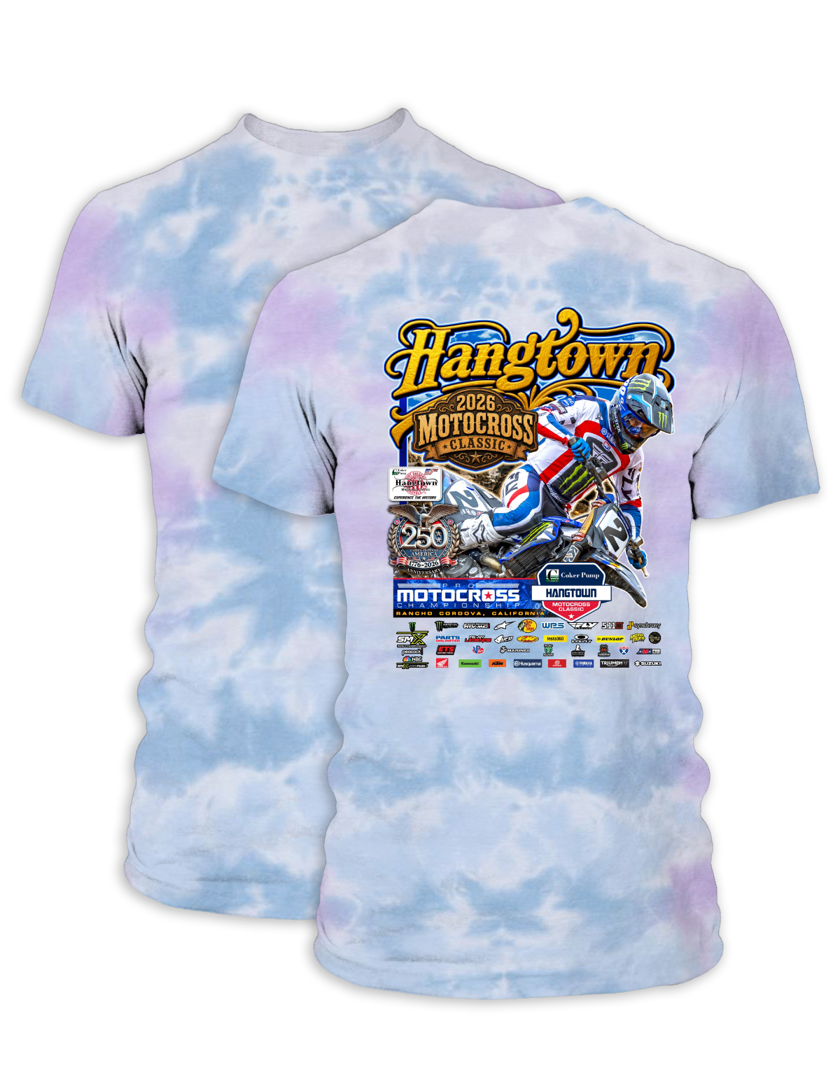 26 MX Hangtown Event  T-Shirt Adult Main