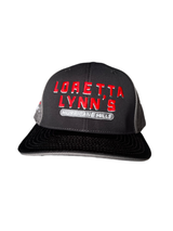 25  Lorettas Black/Charcoal Fitted Hat