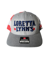 25  Lorettas Flag Mesh Hat
