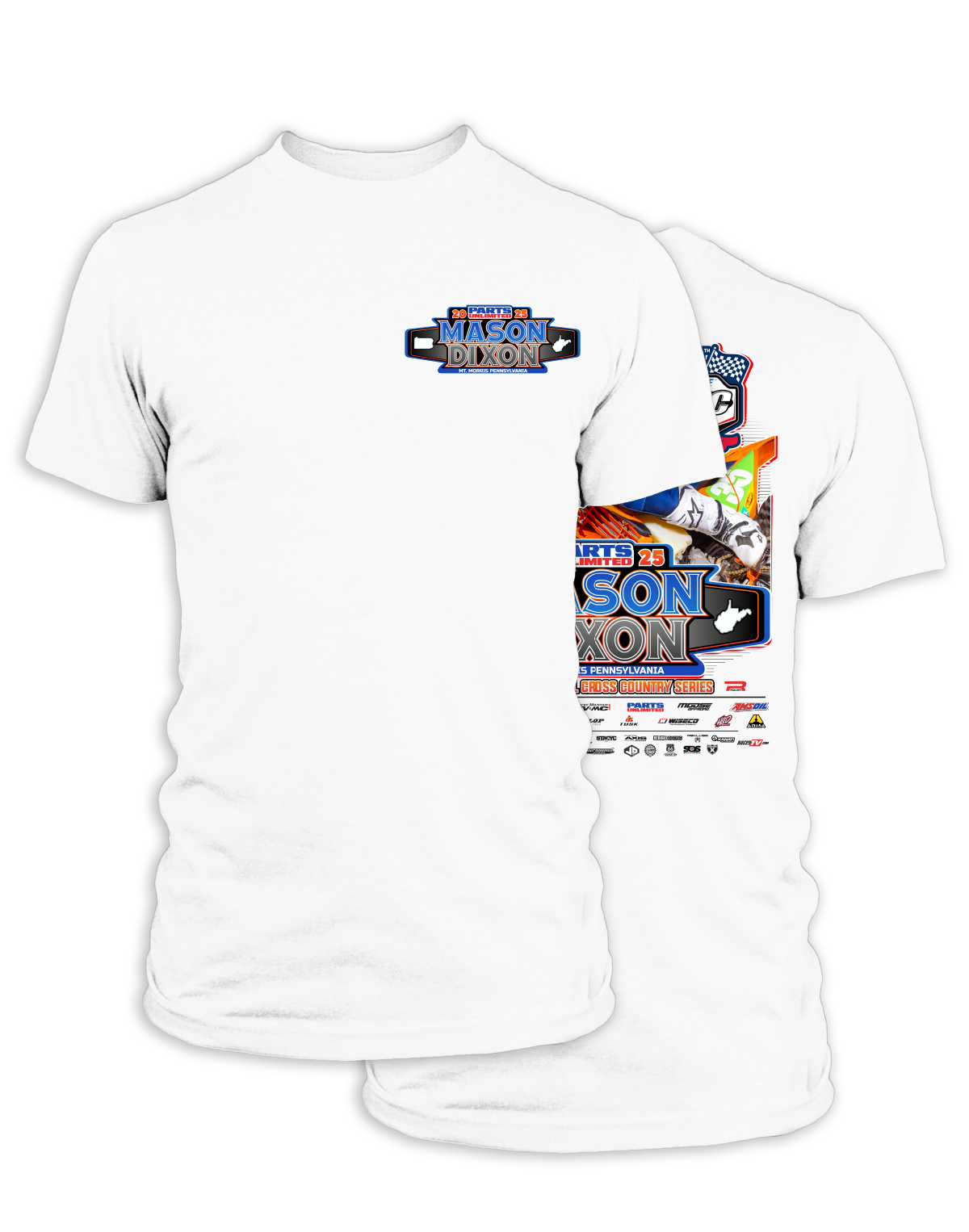 25 GNCC Mason Dixon Event Tee Bike