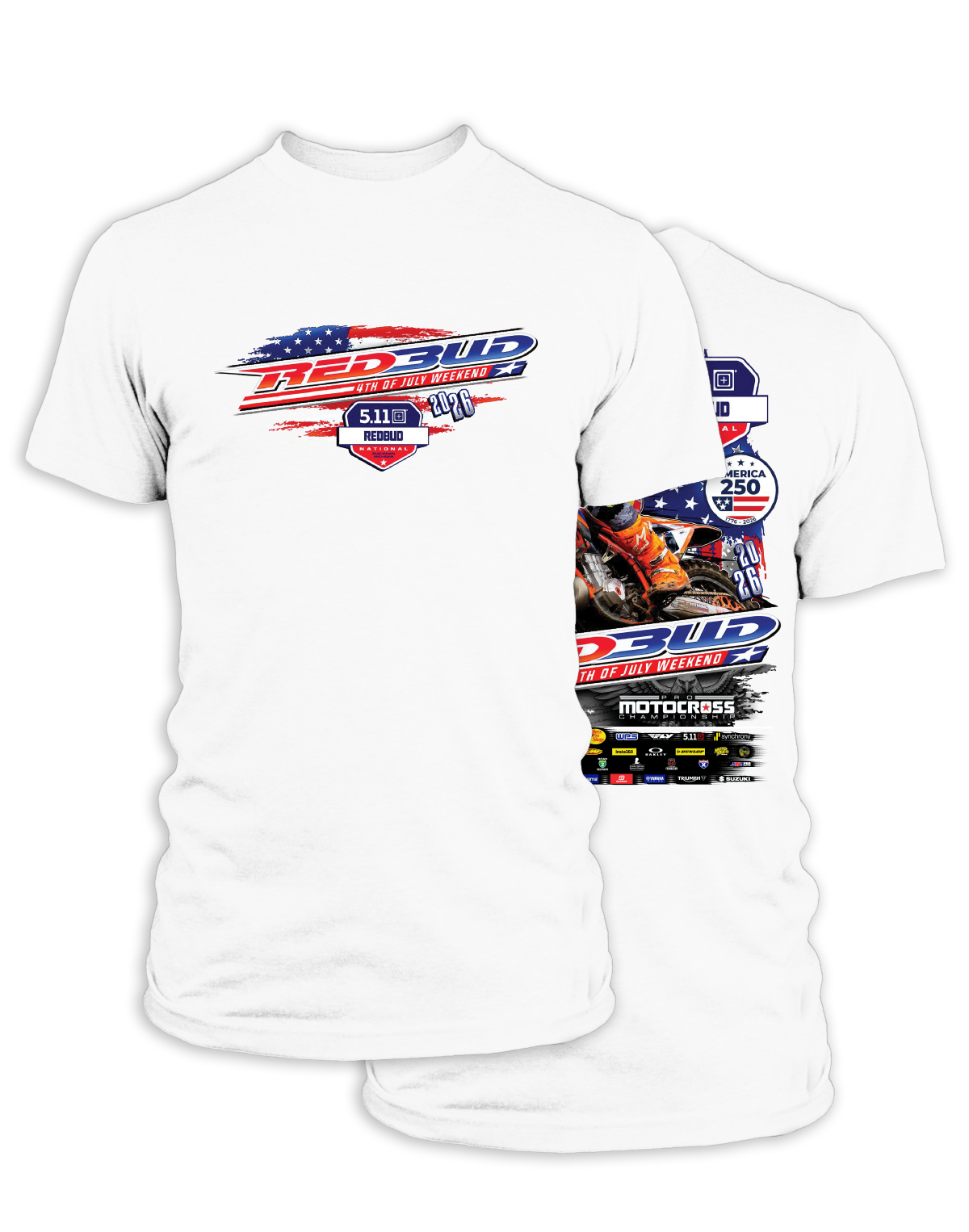 26 MX Redbud Event T-Shirt Adult