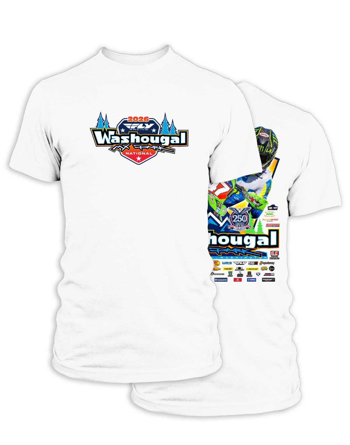 26 MX Washougal Main Adult Event T-Shirt