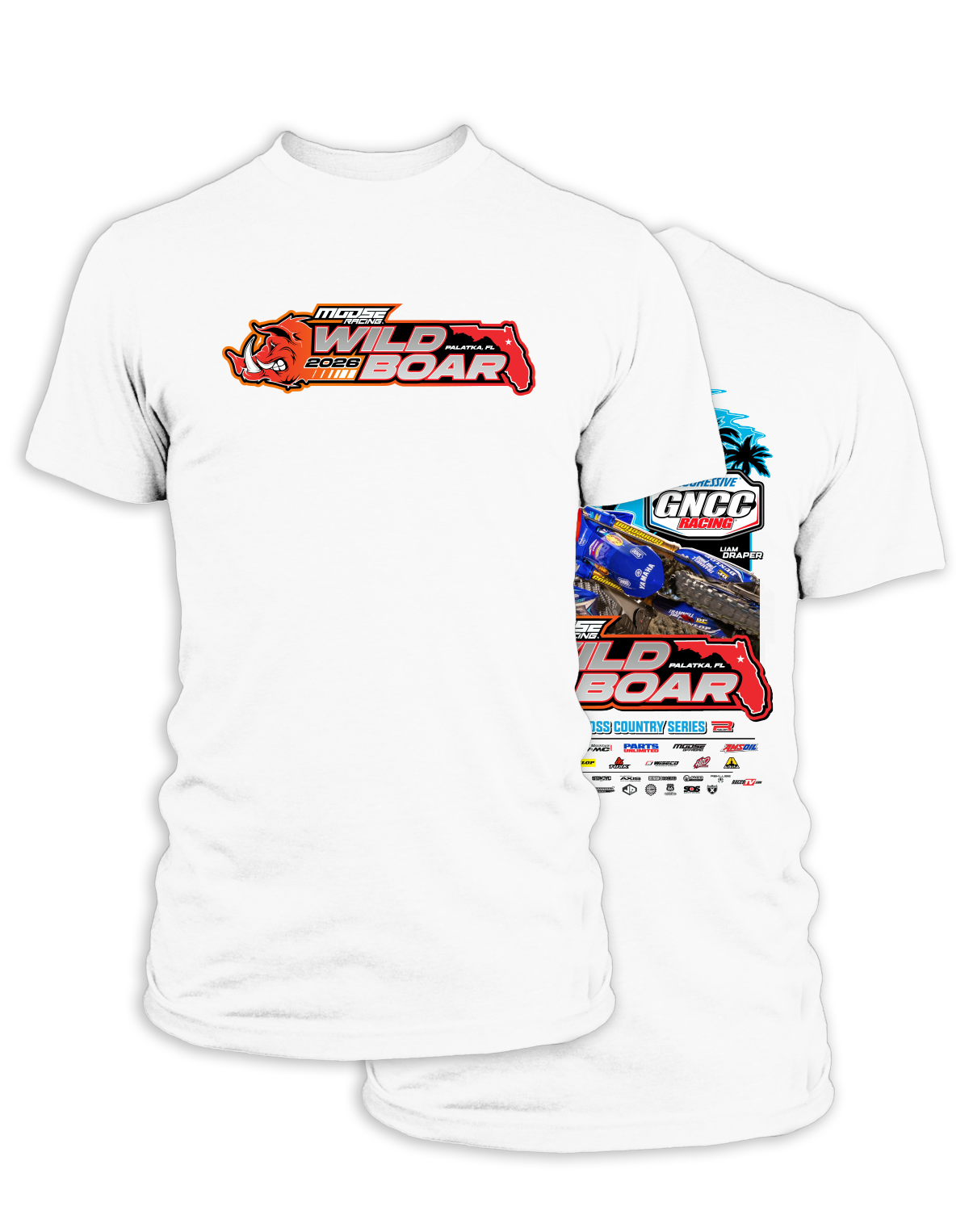 26 GNCC Wild Boar Event Tee Bike